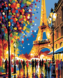 Paris Collection OD (67) - Celebration - Van-Go Paint-By-Number Kit
