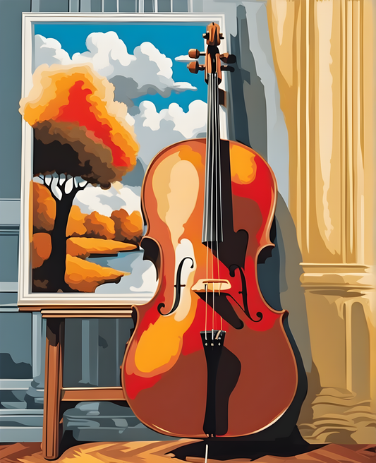 Cello Collection PD (38) - Van-Go Paint-By-Number Kit