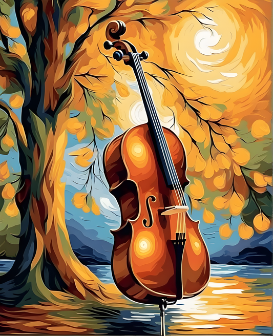 Cello Collection PD (27) - Van-Go Paint-By-Number Kit