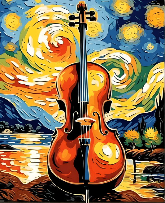 Cello Collection PD (30) - Van-Go Paint-By-Number Kit