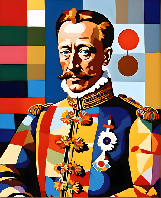 Royal Portrait PD (70) - Charles IX of France - Van-Go Paint-By-Number Kit