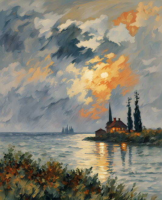 Chasing a Storm (1) - Van-Go Paint-By-Number Kit