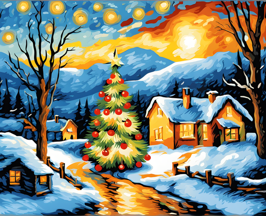 Christmas collection PD (7) - Van-Go Paint-By-Number Kit