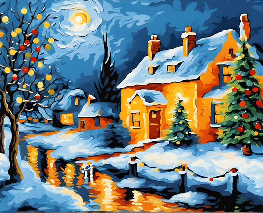 Christmas collection PD (29) - Van-Go Paint-By-Number Kit