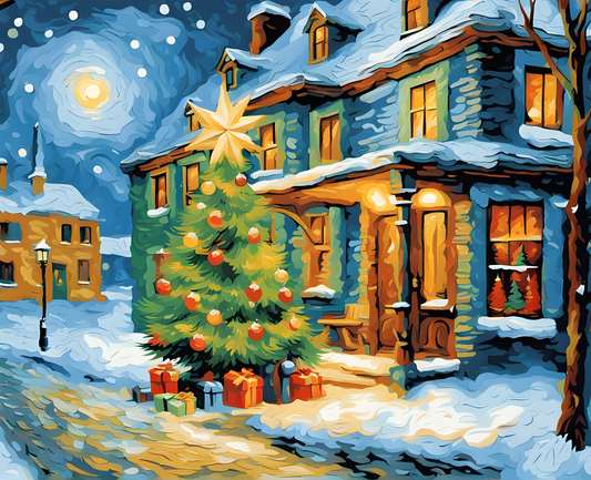 Christmas collection PD (2) - Van-Go Paint-By-Number Kit