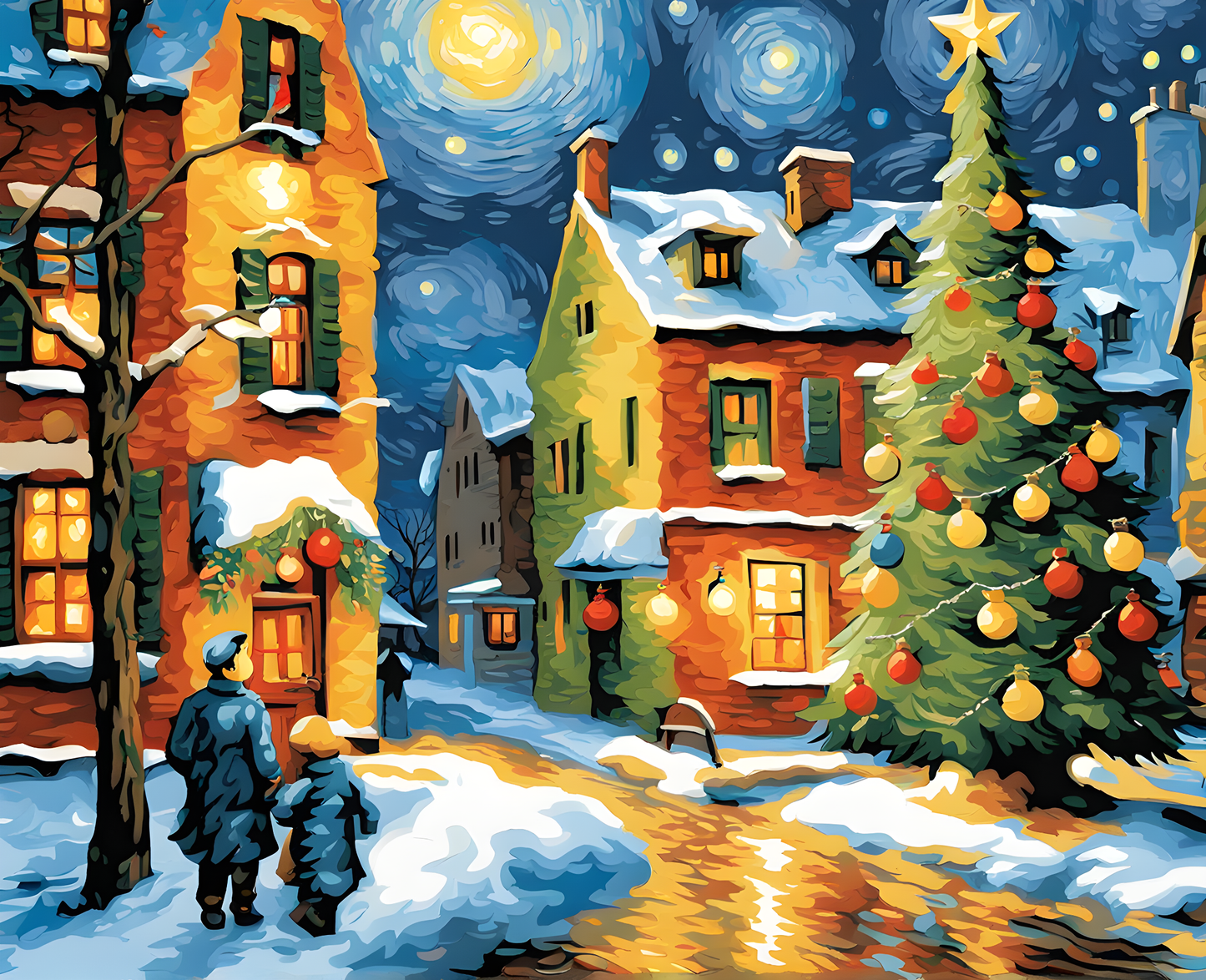 Christmas collection PD (48) - Van-Go Paint-By-Number Kit