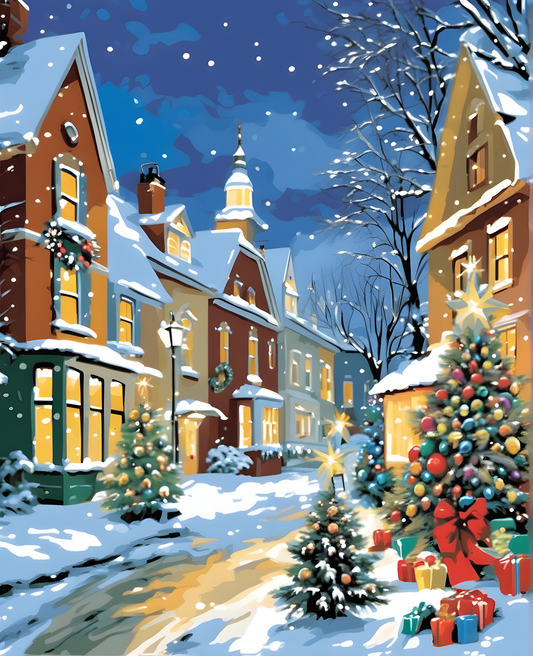 Christmas collection PD (12) - Van-Go Paint-By-Number Kit
