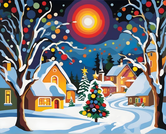 Christmas collection PD (1) - Van-Go Paint-By-Number Kit