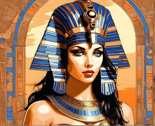 Cleopatra (2) - Van-Go Paint-By-Number Kit