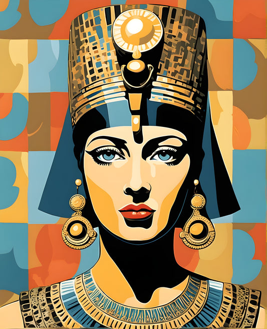 Cleopatra (4) - Van-Go Paint-By-Number Kit