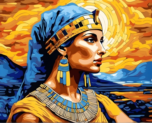 Cleopatra (7) - Van-Go Paint-By-Number Kit