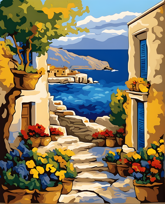 CRETE, Greece (1) - Van-Go Paint-By-Number Kit
