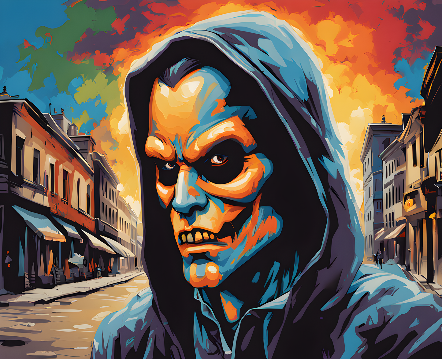Digital Evil (1) - Van-Go Paint-By-Number Kit