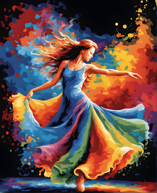 Dream Dancing PD - Van-Go Paint-By-Number Kit