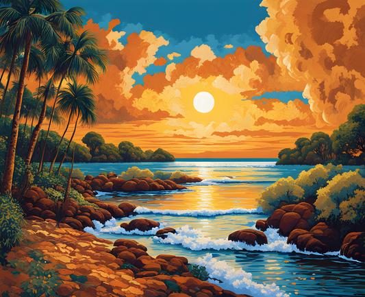 Australia Collection PD (76) - East Arnhem Land, NT - Van-Go Paint-By-Number