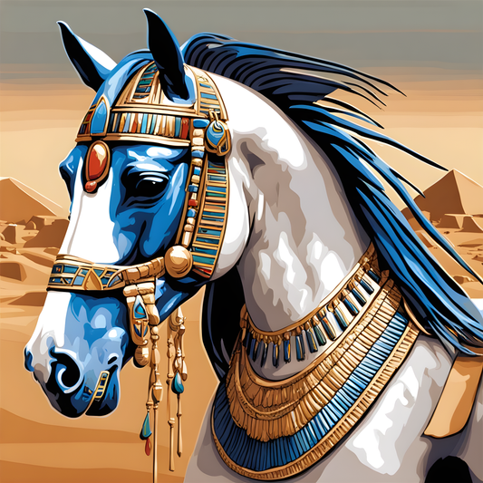 Egyptian Horse - Van-Go Paint-By-Number Kit