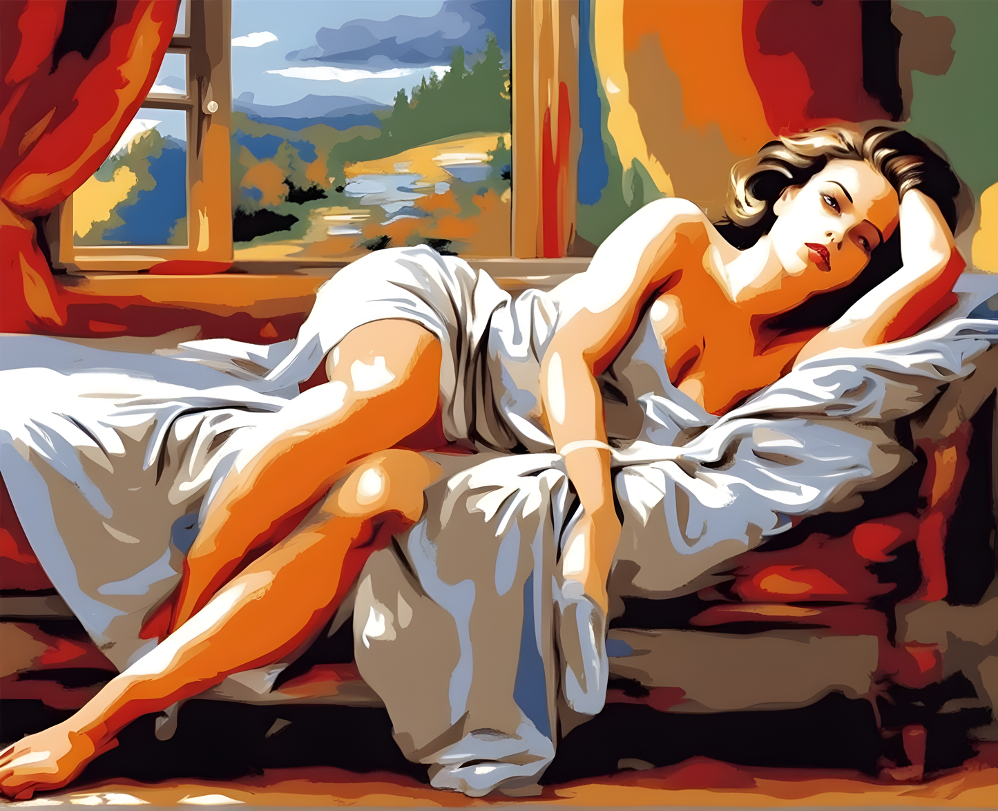 Empty Cold Bad (2) - Van-Go Paint-By-Number Kit