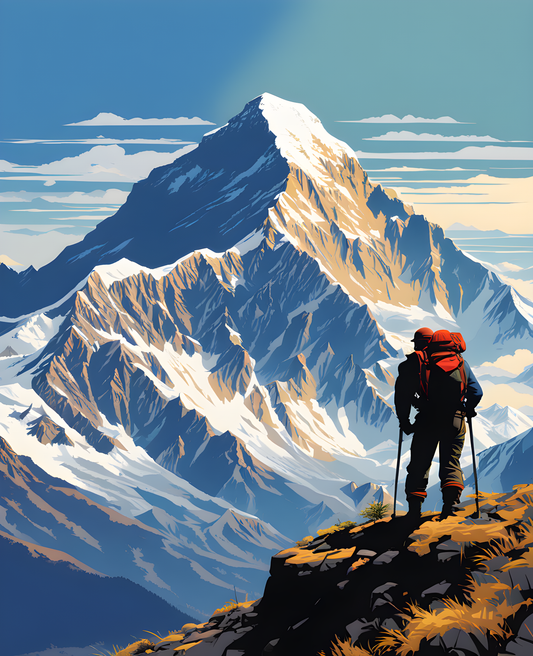 Mount Everest Collection PD (7) - Van-Go Paint-By-Number Kit