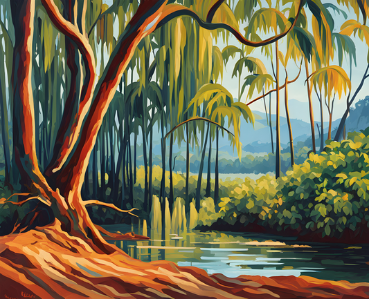 Costa Rica Collection PD (7) - Exploring the Mangroves - Van-Go Paint-By-Number Kit