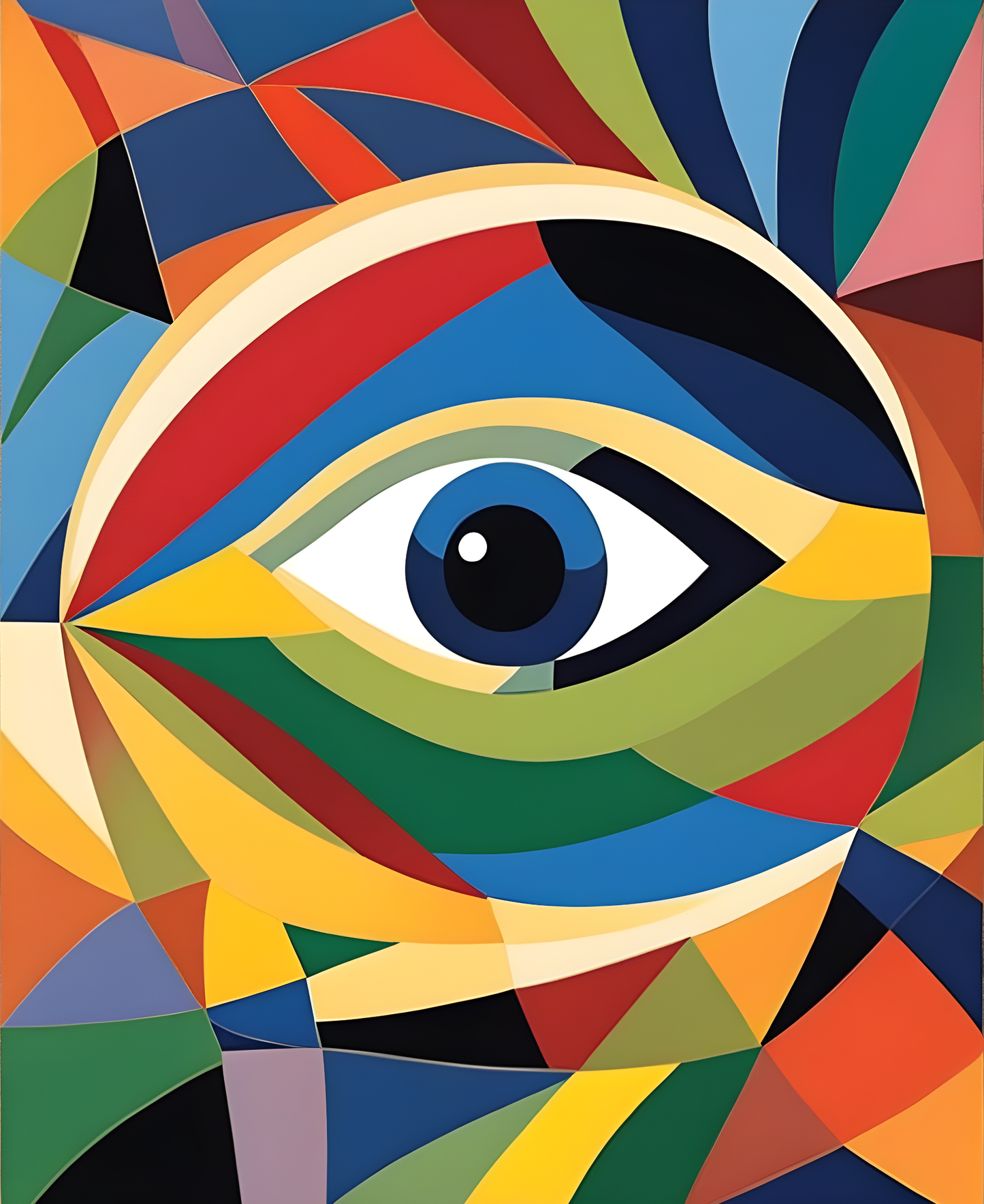 False Mirror (2) - Van-Go Paint-By-Number Kit