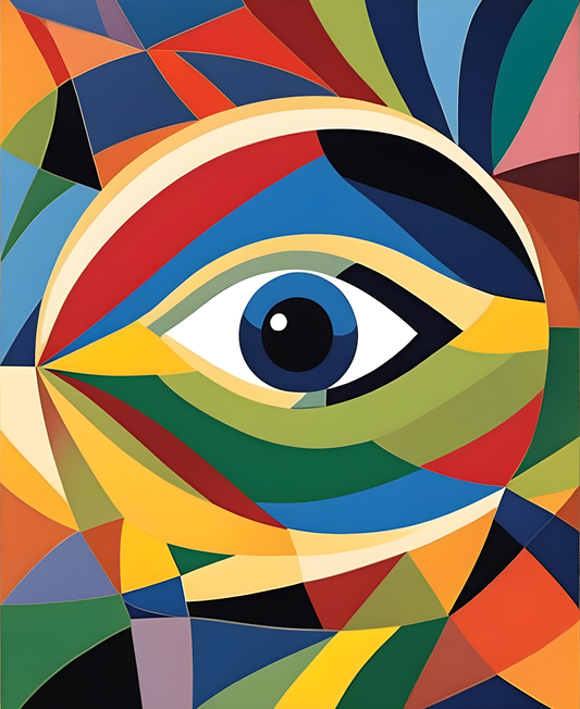False Mirror (2) - Van-Go Paint-By-Number Kit