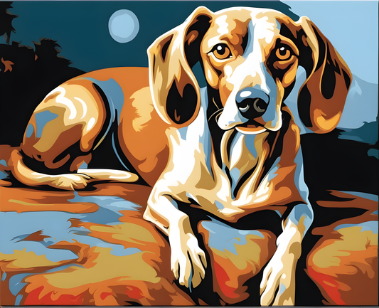 Dogs Collection PD (48) - Fancy dog - Van-Go Paint-By-Number Kit