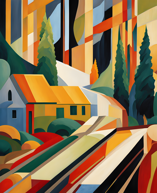 Fragments of Reality - Van-Go Paint-By-Number Kit