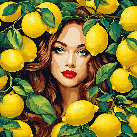 Lemon Girl PD (1) - Van-Go Paint-By-Number Kit