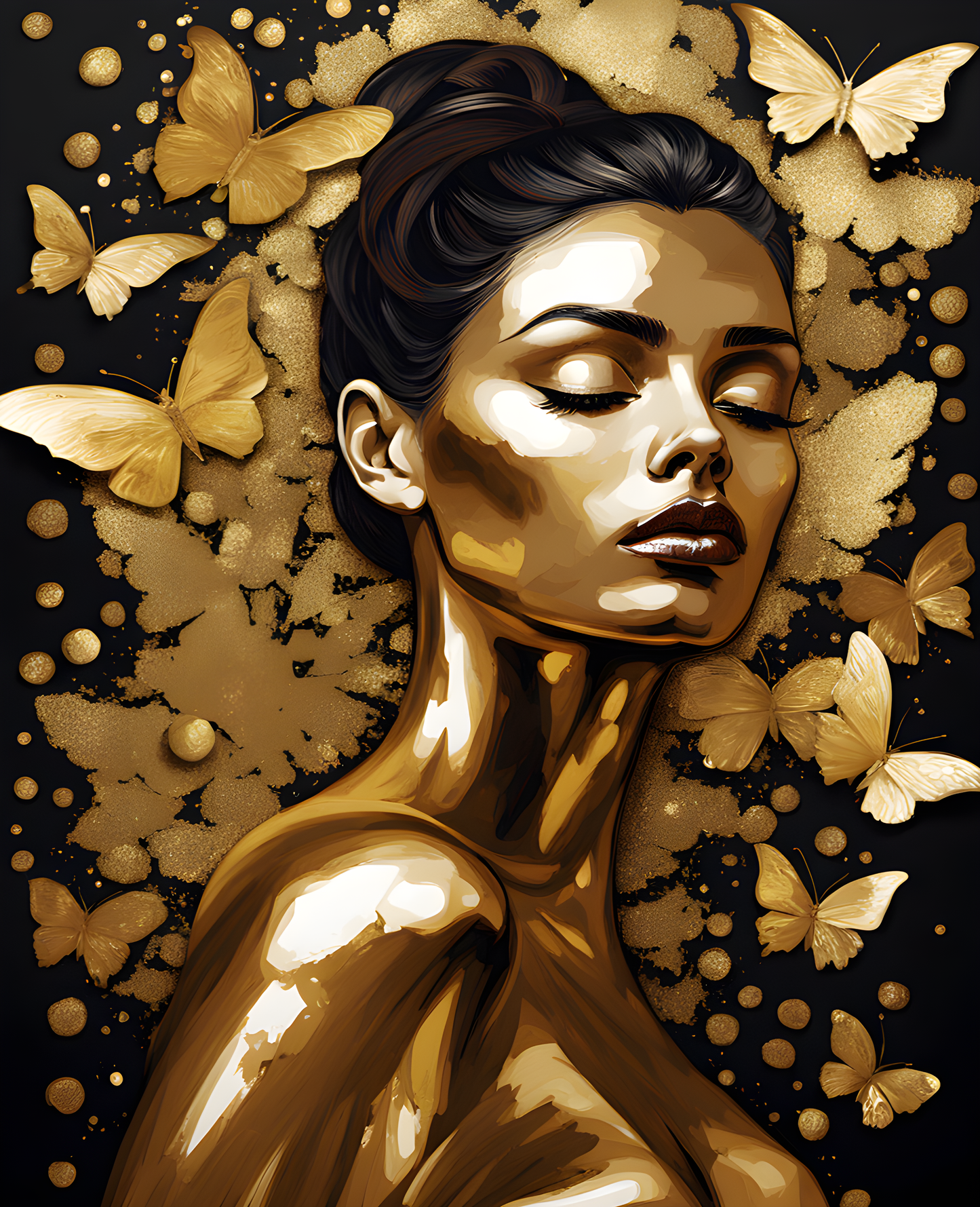 Woman in Gold (1) - Van-Go Paint-By-Number Kit