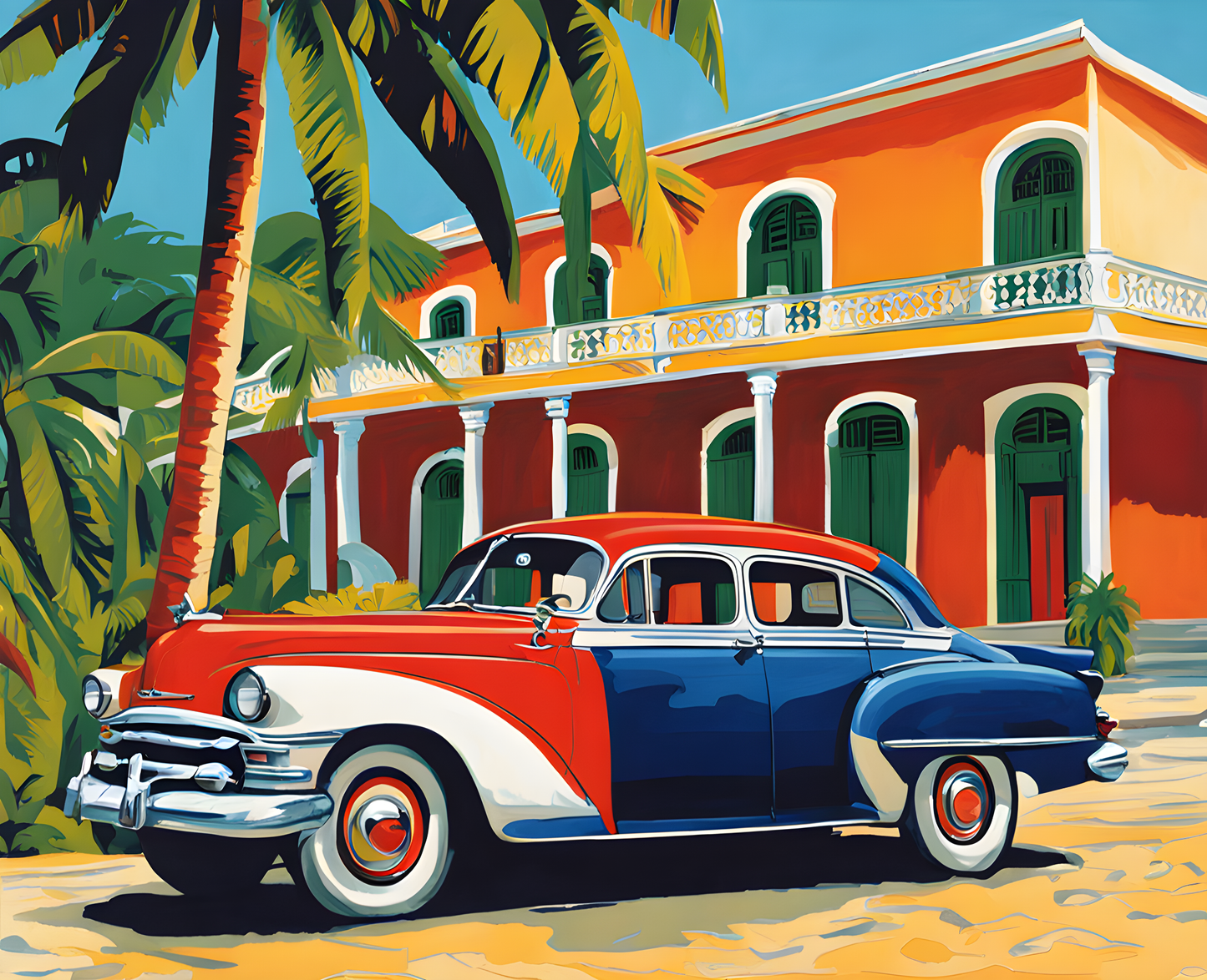 Cuba Collection (21) - Guardalavaca - Van-Go Paint-By-Number Kit