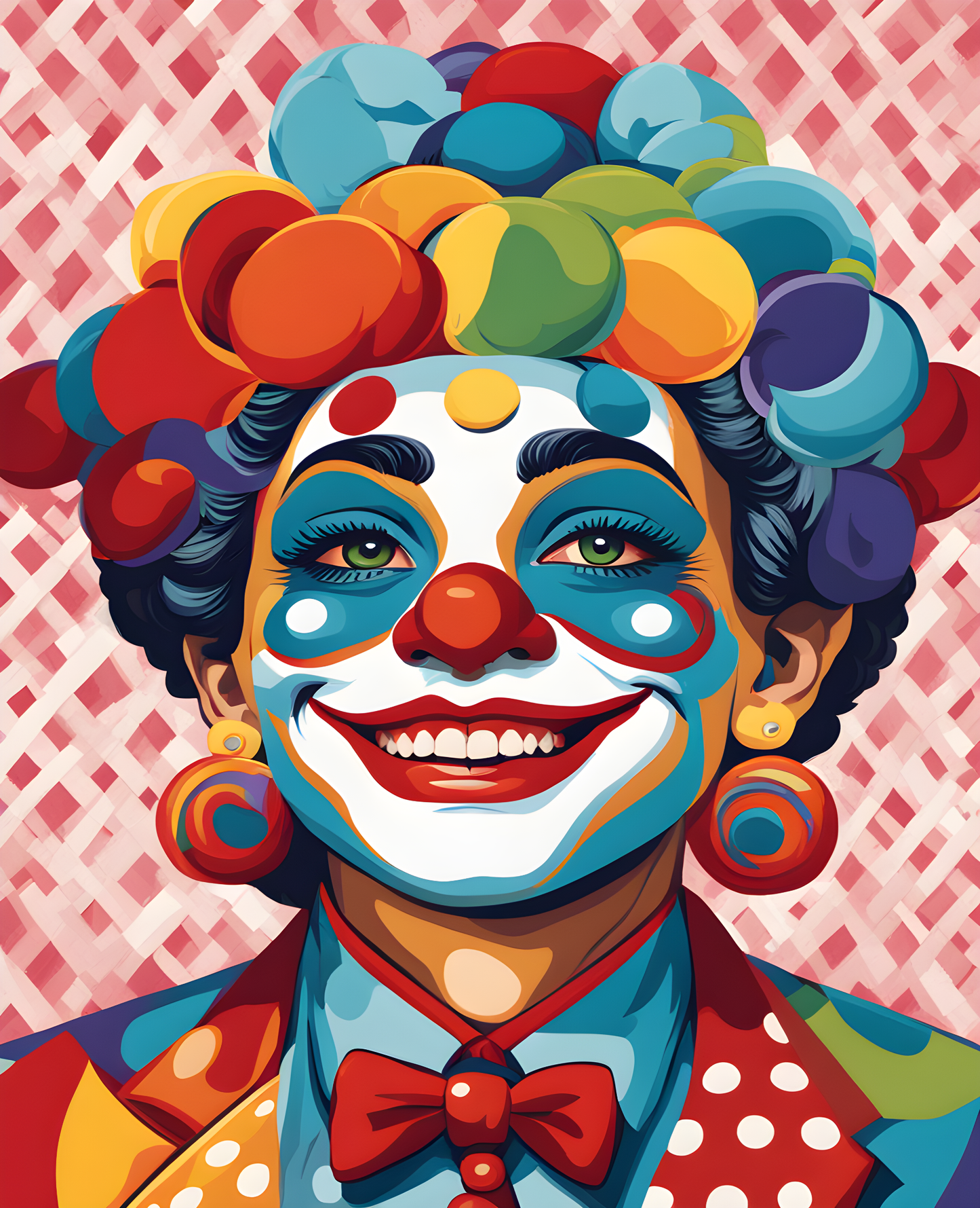 Circus Clown (17) PD - Van-Go Paint-By-Number Kit