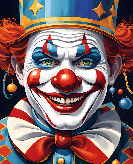 Circus Clown (11) PD - Van-Go Paint-By-Number Kit