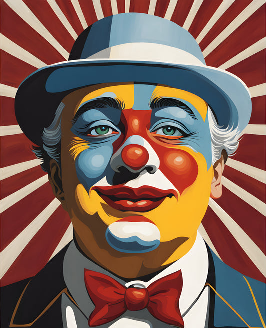 Circus Clown (15) PD - Van-Go Paint-By-Number Kit
