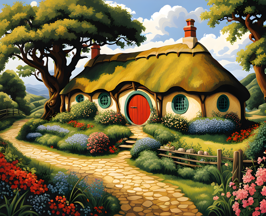 New Zealand Collection PD (74) - Hobbiton - Van-Go Paint-By-Number Kit