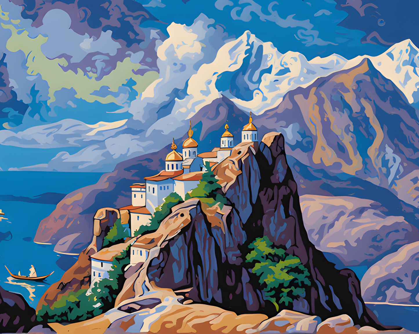 Spring (2) - Van-Go Paint-By-Number Kit