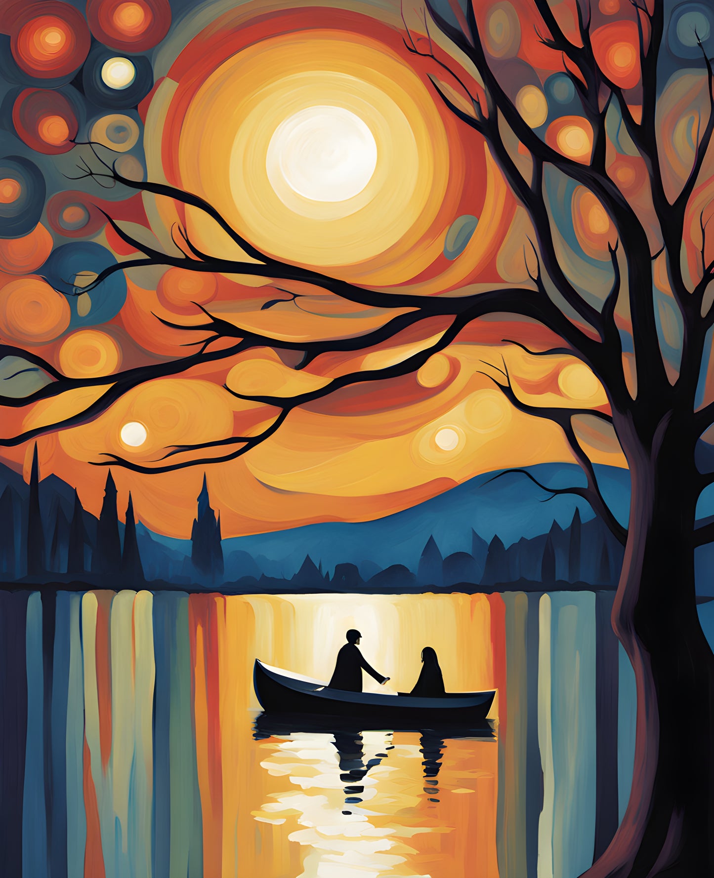 Into the Night (2) - Van-Go Paint-By-Number Kit