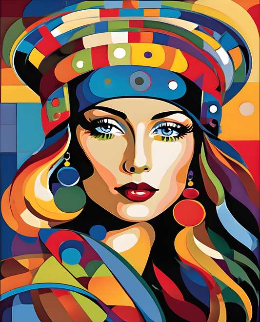 Jenny PD (3) - Van-Go Paint-By-Number Kit