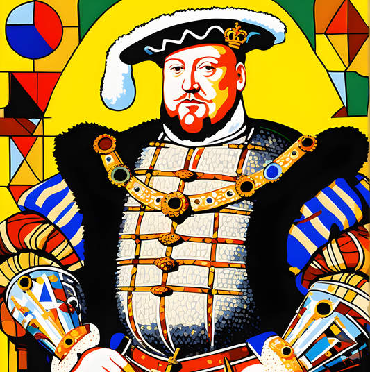 Royal Portrait PD (21) - King Henry VIII of England - Van-Go Paint-By-Number Kit