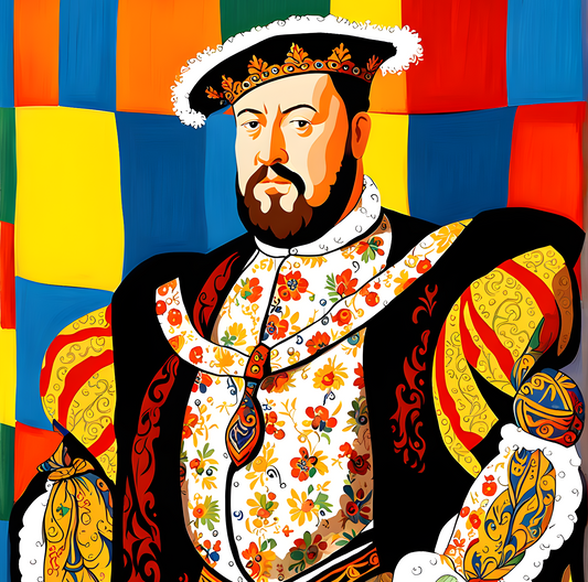 Royal Portrait PD (22) - King Henry VIII of England - Van-Go Paint-By-Number Kit