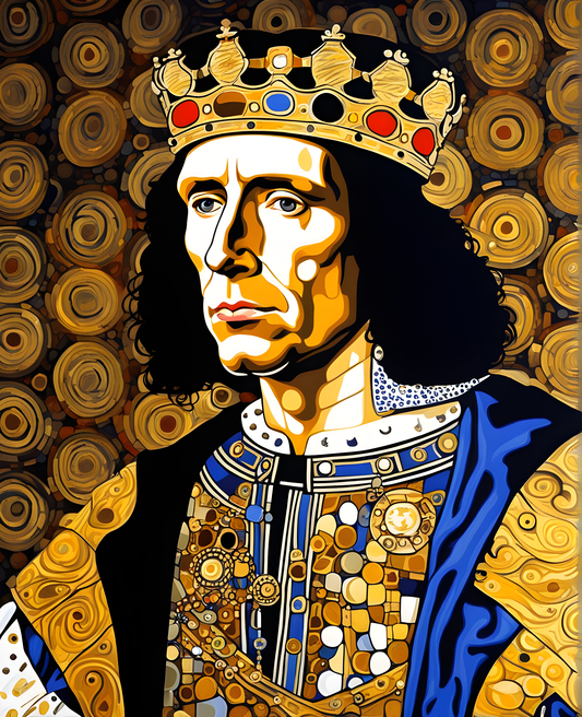 Royal Portrait PD (55) - King Richard III of England - Van-Go Paint-By-Number Kit