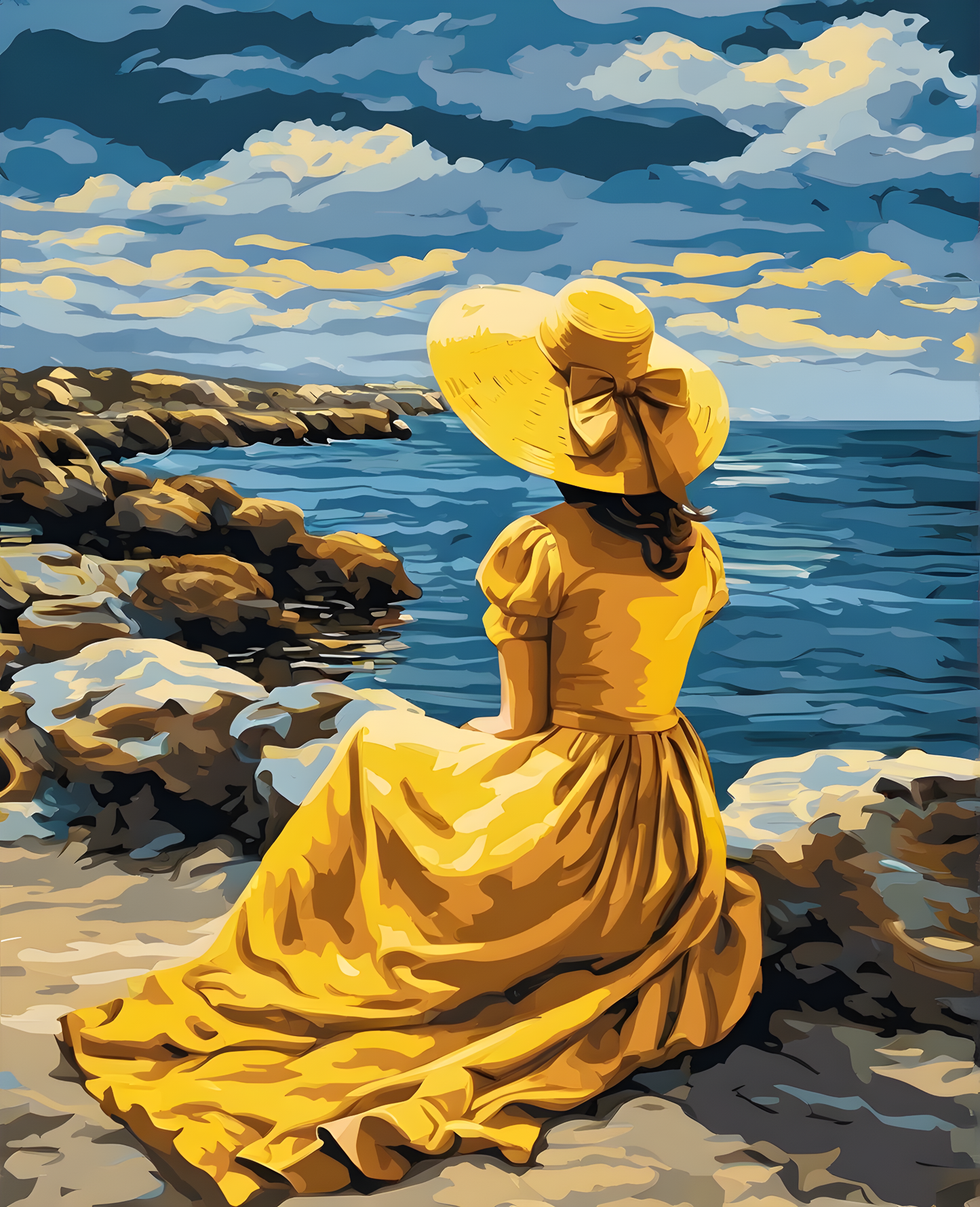 LA MER PD (2) - Van-Go Paint-By-Number Kit