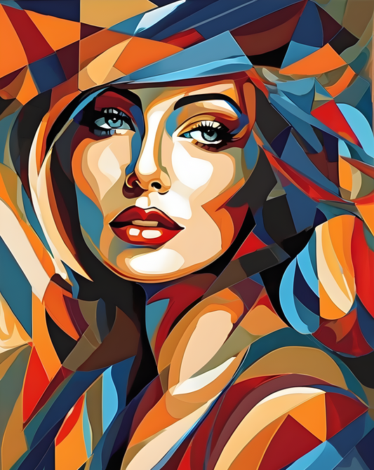 Lady Memories PD (1) - Van-Go Paint-By-Number Kit