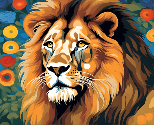 Lions Collection PD (30) - Van-Go Paint-By-Number Kit