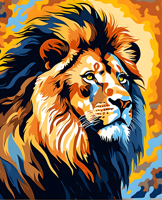 Lions Collection PD (37) - Van-Go Paint-By-Number Kit