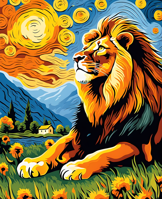 Lions Collection PD (31) - Van-Go Paint-By-Number Kit