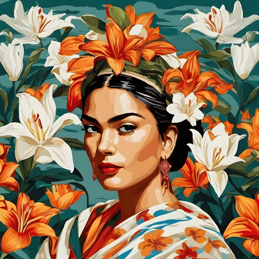 Lost in Lilies PD - Van-Go Paint-By-Number Kit