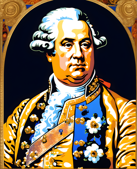 Royal Portrait PD (64) - Louis XVI, king of France - Van-Go Paint-By-Number Kit