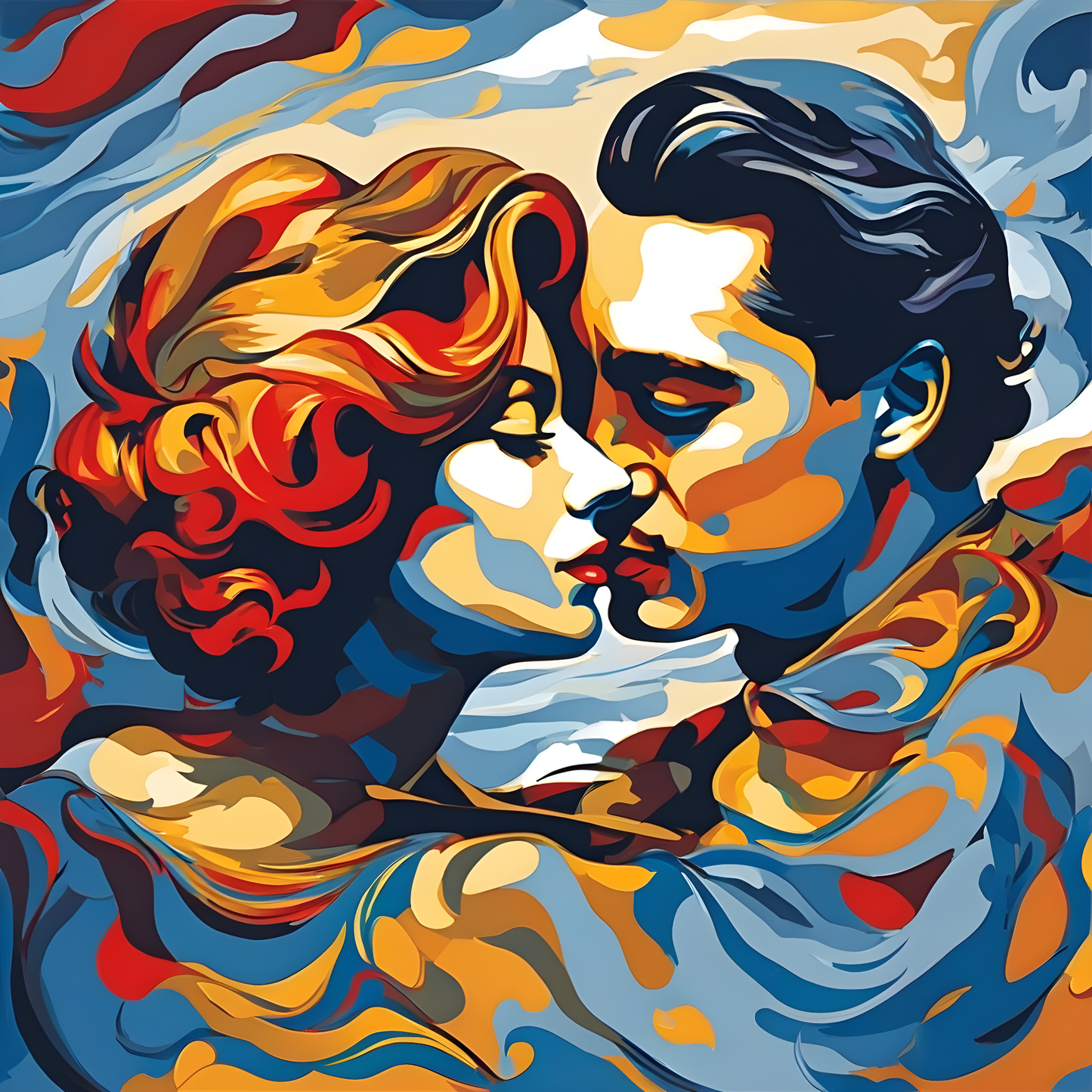 Love Whispers PD (3) - Van-Go Paint-By-Number Kit