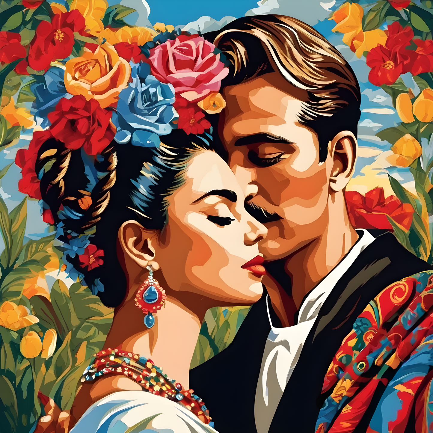 Love Whispers PD (2) - Van-Go Paint-By-Number Kit