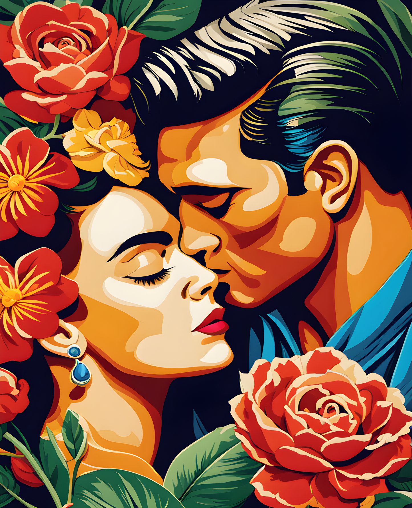 Lovers PD (1) - Van-Go Paint-By-Number Kit